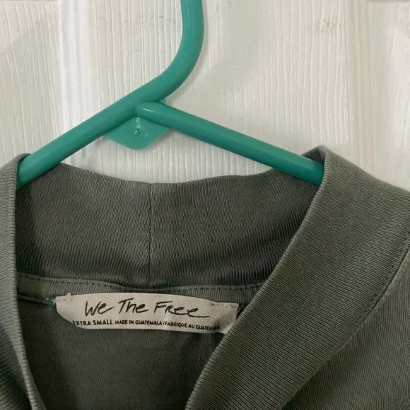 We The Free Green Oversized Short Sleeve Tee - Picture 2 of 4